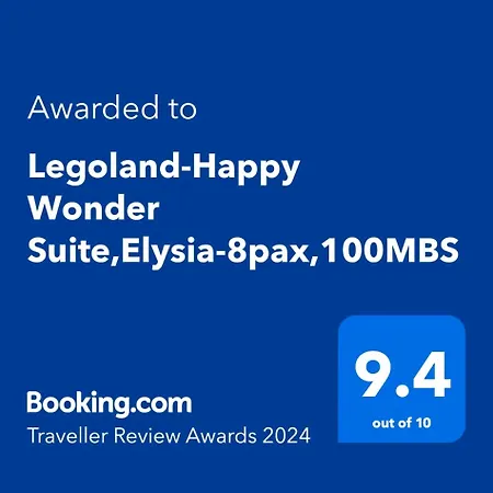 Legoland-Happy Wonder Suite,Elysia-8Pax,100Mbs Nusajaya  Exterior photo