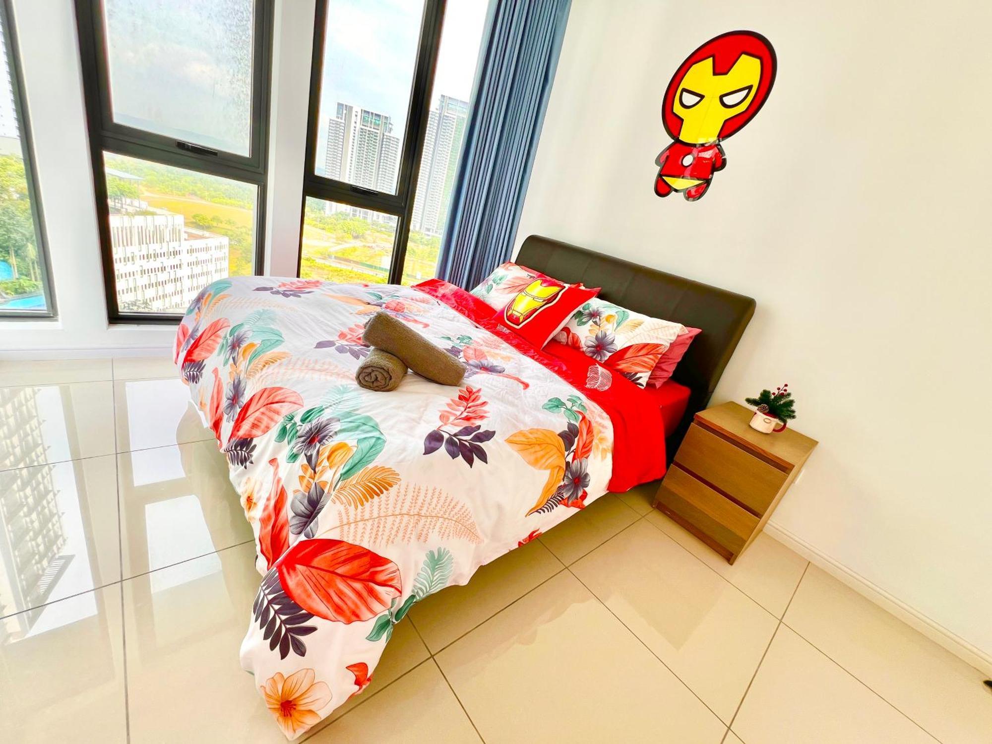 Legoland-happy Wonder Suite,elysia-8pax,100mbs Apartment Nusajaya (Iskandar Puteri)